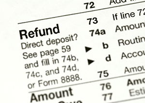 Tax Refund Deposit